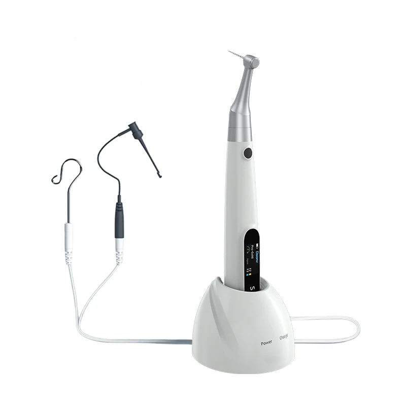 ทันตกรรมไร้สายสมาร์ท Endo มอเตอร์ 16:1 Contra ANGLE Handpiece Root Canal Treatment Endo โรตารี่มอเตอร์ Endodontic เครื่องมือ