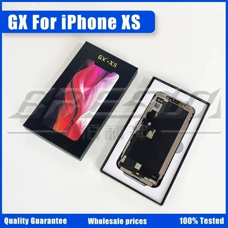 GX LCD Display For iPhone X XS XR 11 11ProMax 12 12Pro 12pro Max 13 Touch Screen Digitizer Assembly Support True Tone