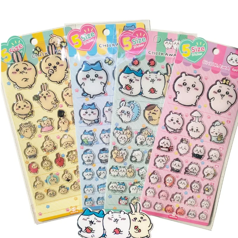 

Chiikawa Cute Cartoon Stickers -3D 3D 3D Stickers, Perfect for DIY Decorations and Birthday Gifts for Children