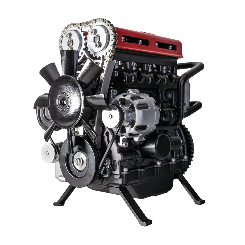 TECHING シミュレーション ターボチャージャー付き 4 気筒エンジン電気