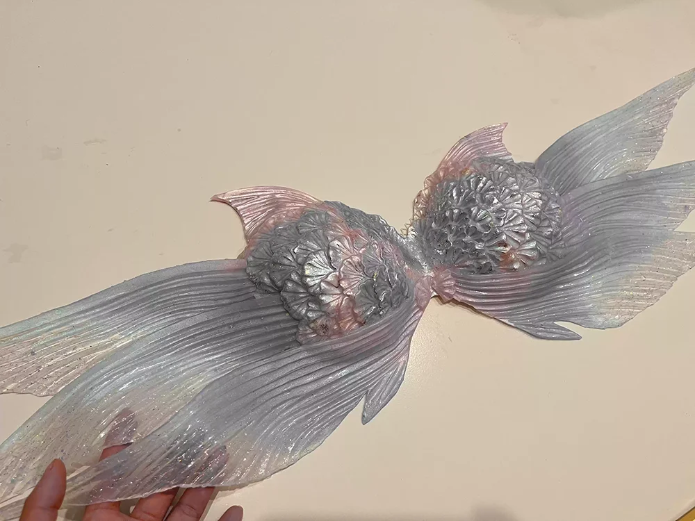 Espartilho de sereia, espartilho de silicone dourado tecido, top sem alças, sensação selvagem, tiro Oceanarium, lingerie para abraçar o peito