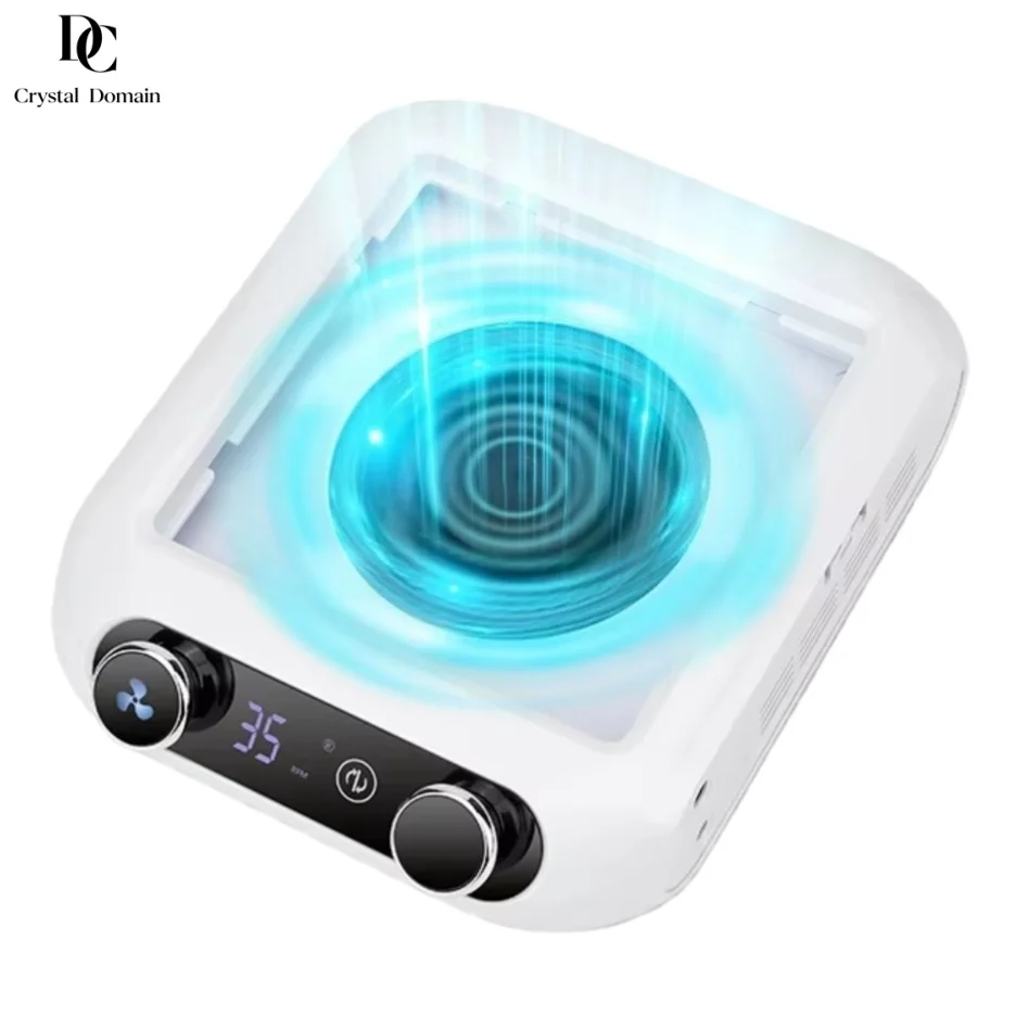 All-in-one machine Electric multi-functional nail polish and vacuum cleaner Square plastic silent nail duster