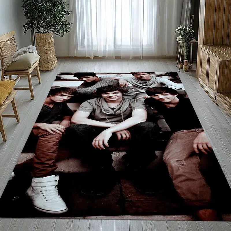 Fashion One D-Direction Boy Band Area Rug,Soft Non-Slip Carpet Mat for Living Room Bedroom Playroom,Sofa Floor Rug,Home Decor