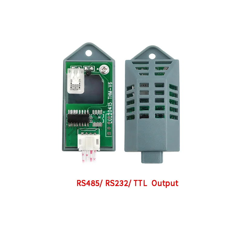 RS485 RS232 TTL Output Temperature And Humidity Sensor With Cable THM-D20E