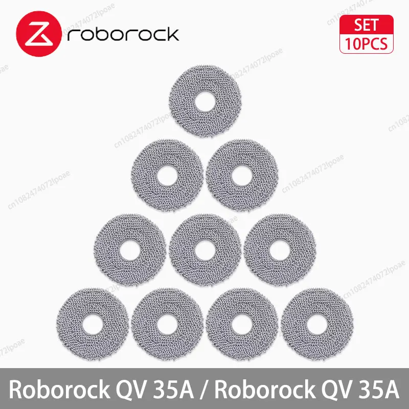 Roborock QV 35A / QV 35S Robotstofzuiger Accessoires Hoofdzijborstel Mop Doek Hepa Filter Stofzak Vervangende reserveonderdelen