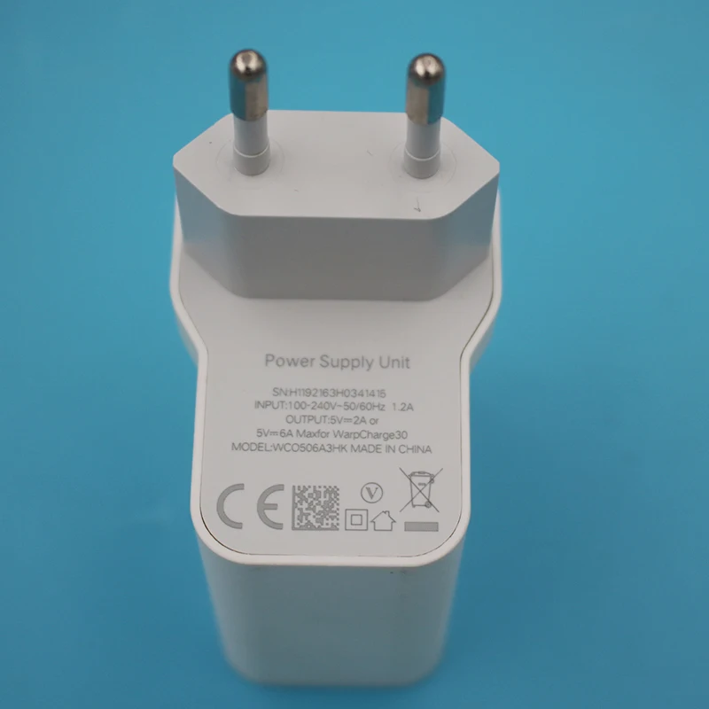 High Quality For Oneplus 7 8 Pro Charger Original 30W Warp Dash Fast Charge Power Adapter For One Plus 6 7T Nord N20 N30 CE CE2 - náhled 4