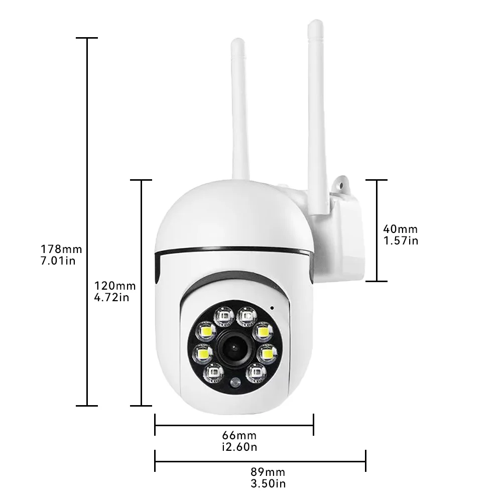 2.4G 8MP Kameras WLAN-Videoüberwachung IP-Innensicherheitsmonitor 5.0X Zoom Drahtloser Haus-Alarm mit Tracking-Funktion O-Kam Pro – Detail 20