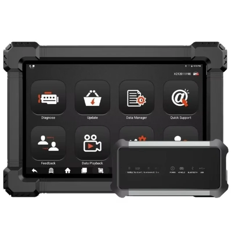 HD Diesel Heavy Duty Truck Scanner Bi-directional Oil Reset All System OBD2 Diagnostic Tool for 24V Truck&