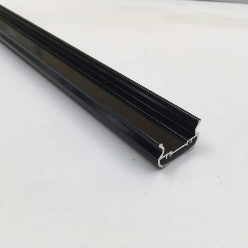 Laser engraving machine parts 72.2cm linear guide rail trolley slide rail slide bar cross beam Black Color
