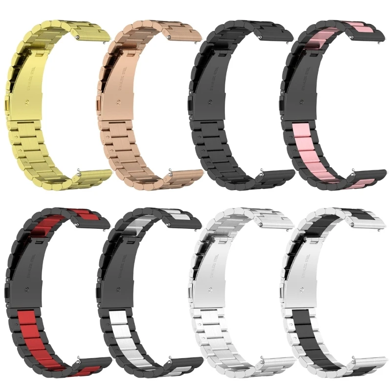 Compatible for Move Trend Adjustable-Band Watch Strap Stainless Steel Wristband Bracelet Wear-resistance Breathable-Loop