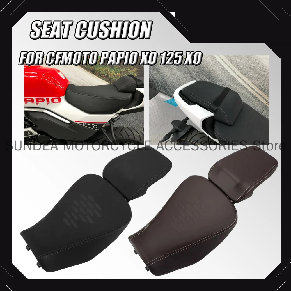 

New For CFMOTO Papio XO 125 XO125 Motorcycle Original Seat Cushions Front And Rear Seat Cushions Soft Bag