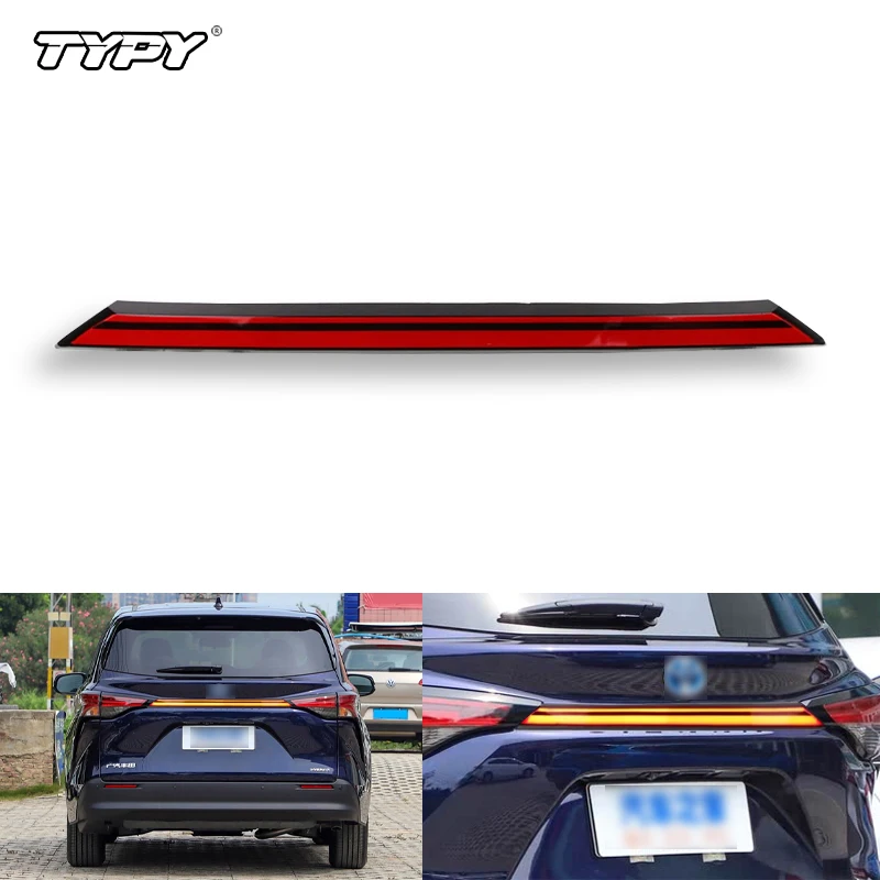 

TYPY For Toyota Sienna 2021 2022 2023 2024 Rear Bumper trunk Tail Light LED Taillight Reflector Brake Lamp Warning turn Signal