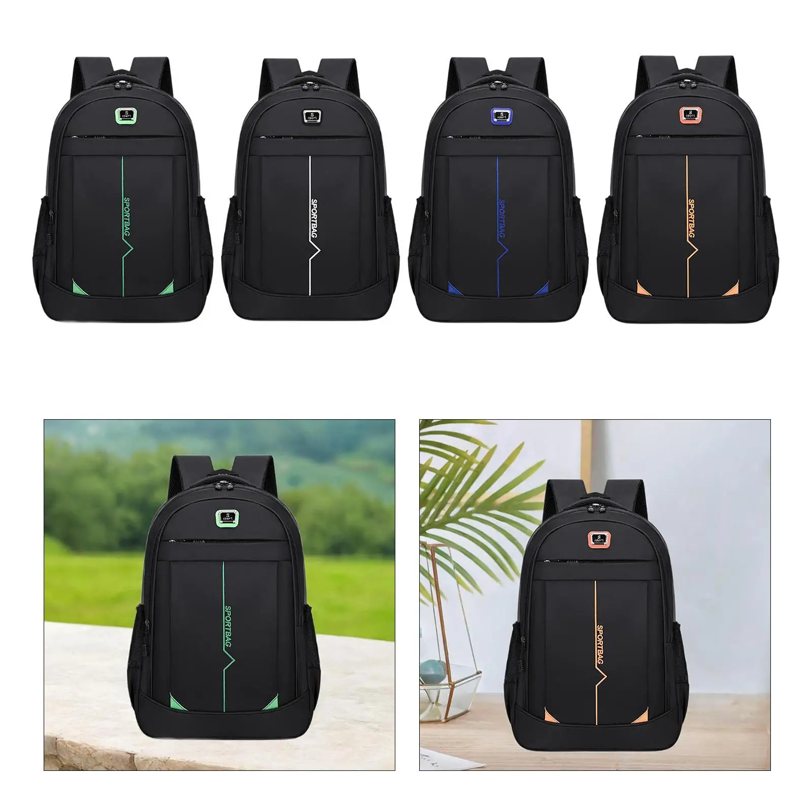 

Laptop Backpack Large Book Backpack for Shopping Outdoor Work Commuting