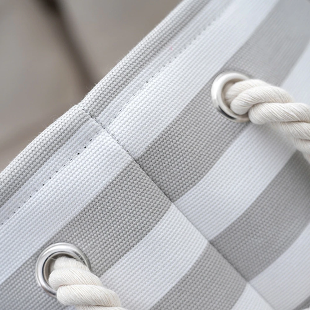 Striped Pet Storage Basket 6