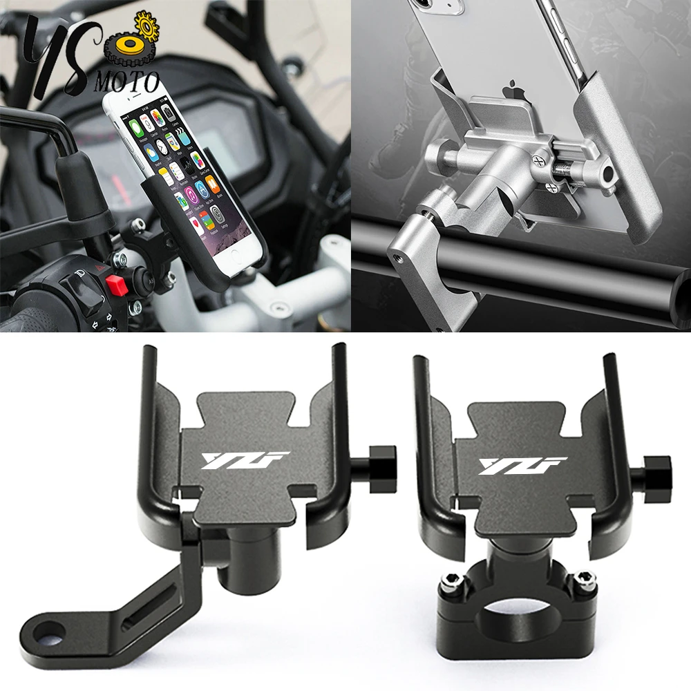 

Для YAMAHA YZF R1 R3 R6 R25 R125 R1M YZFR1 YZFR6 YZFR3 аксессуары для Руля Мотоцикла держатель GPS Подставка Кронштейн