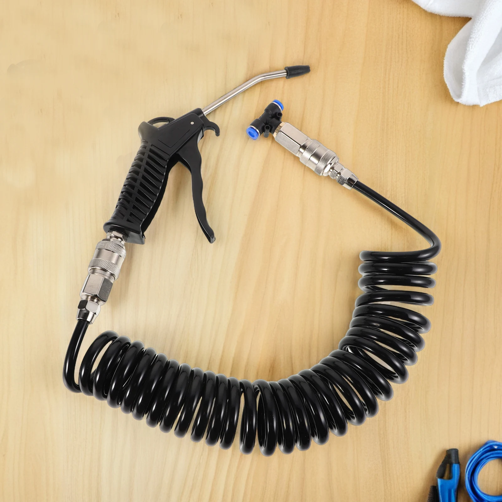 

1Set Truck Pneumatic Dust Blower Kit Air Duster Heavy Duty Air Hose Vehicle Cabin Dust Removal Cleaning Tool Car Cleaning Tools