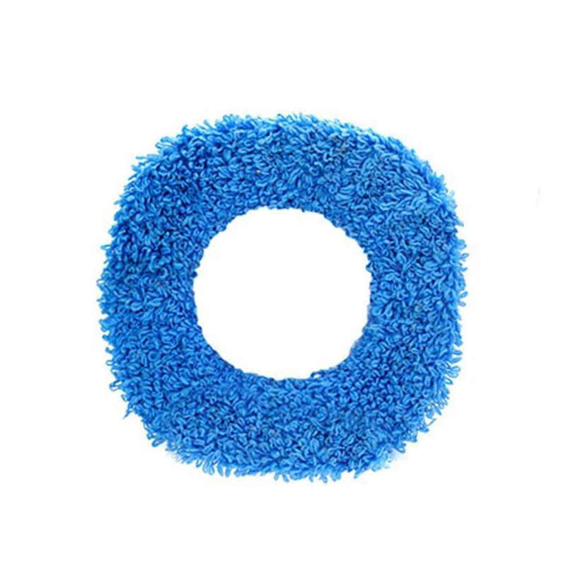 Disposable Mop,Washable Durable Replacement Microfiber Pads Dust Push Mop Cloth for Dry and Wet Vacuum Cleaner,Blue