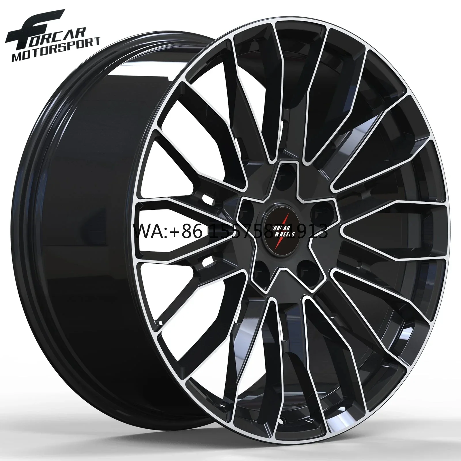 

New Design One-piece Aluminium Alloy 16~24 Inch Rims Alloy Passenger Car Wheel