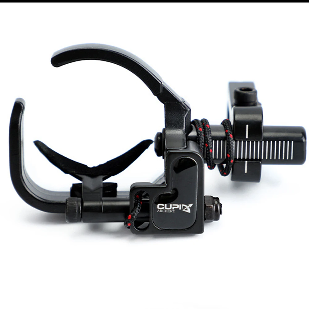 ที่วางลูกธนูแบบคอมพาวด์โบว์ ปรับได้เล็กน้อย ทำจากโลหะผสม สำหรับมือขวา อุปกรณ์เสริมสำหรับการล่าสัตว์และการยิงธนู