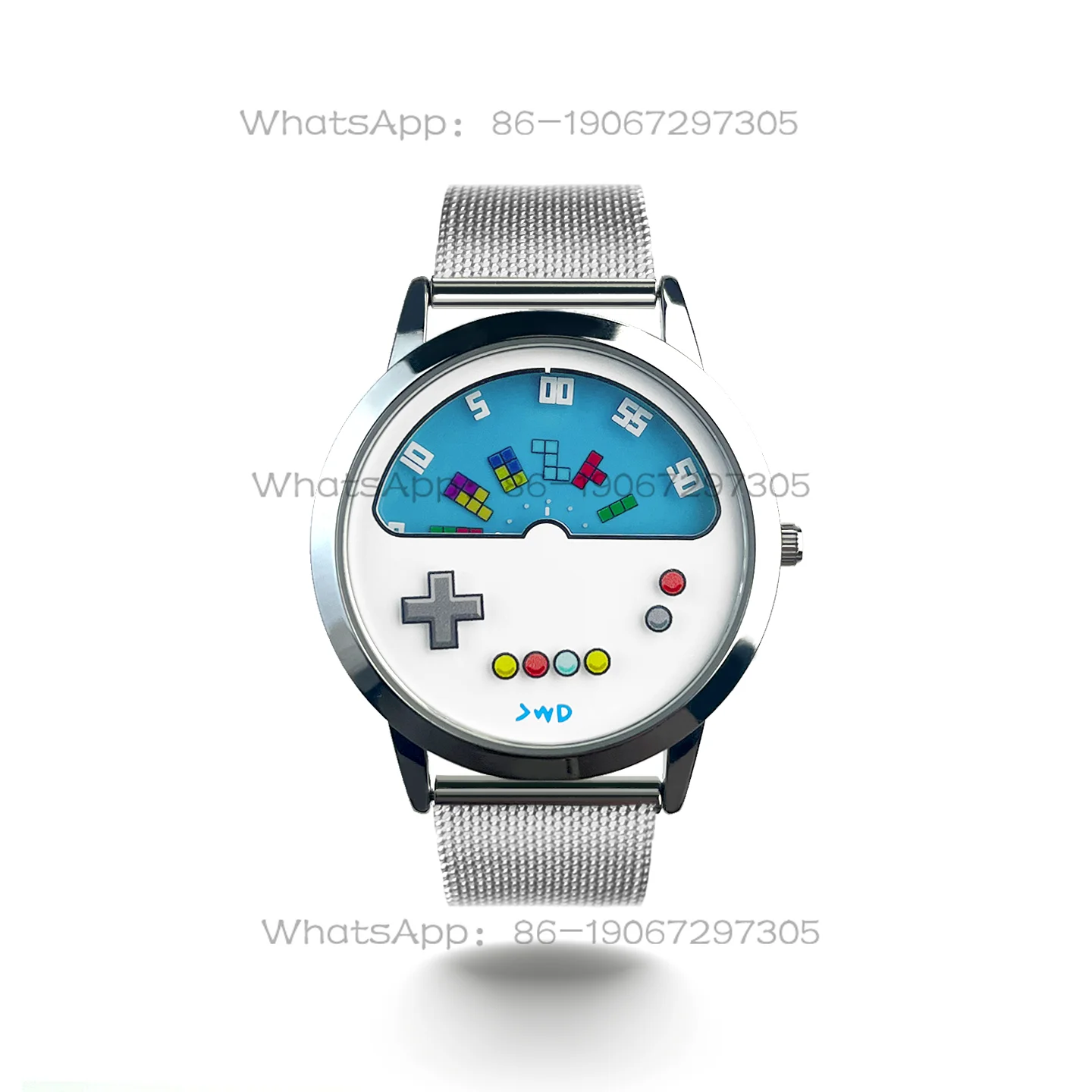 

Watch Island Original Illustration Style Fun Quartz Watch New Year's Gift