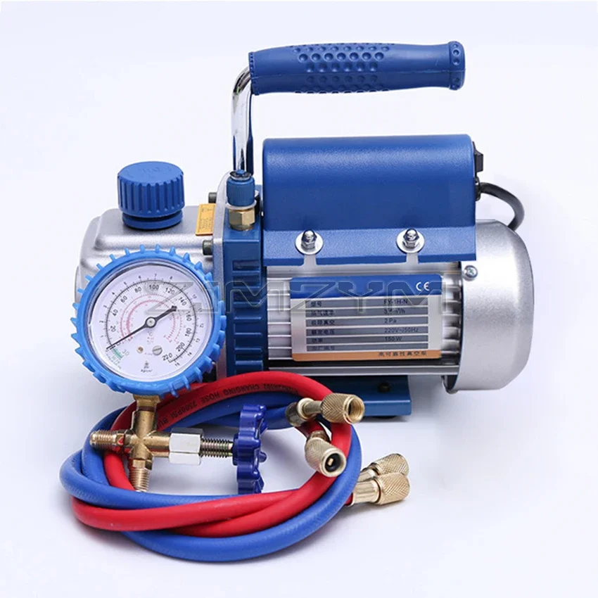 FY-1H-N Refrigerant Vacuum Pump 220V Refrigerant Vacuum Pump for 1P Air Conditioning Pump Vacuum R410A R407C R134a R12 R22