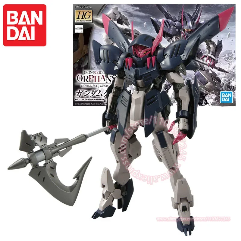 BANDAI MOBILE SUIT GUNDAM Gremory HG 1/144 Children's Toy Birthday Gift Trendy Figure Decorative Assembly Peripheral Model