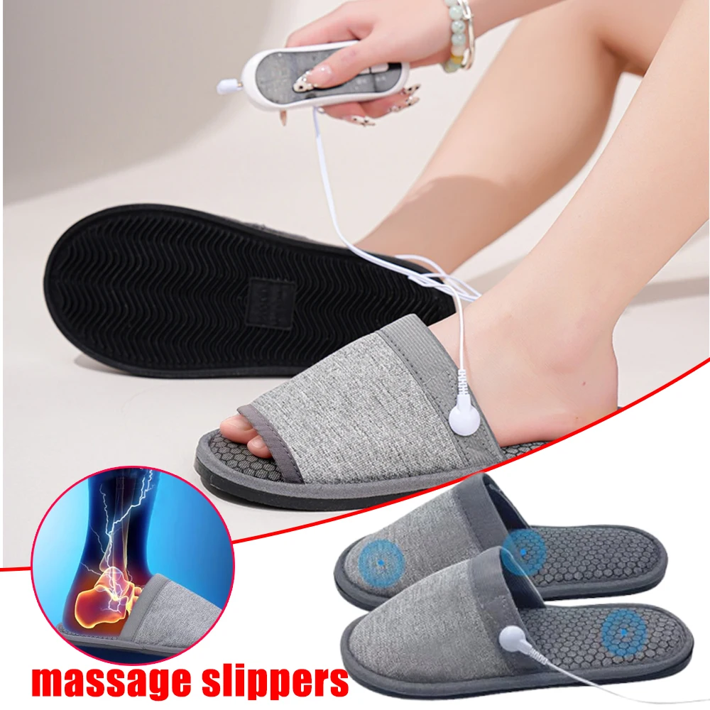 Ems Foot Massager - Elektrikli Darbeli Masaj Terlikleri, EMS Ayak