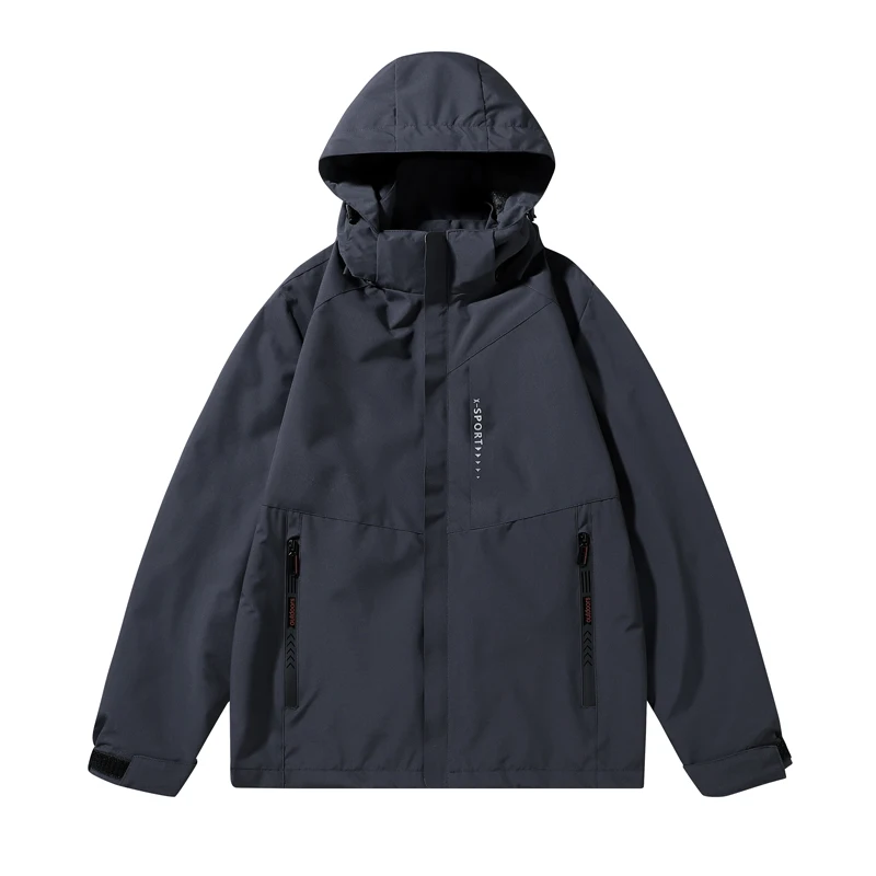 Plus Size Men\'s rain jacket waterproof Waterproof Coat Down Light Clothes Hooded Big Size Winter Sweat-shirt Mens Style Clothing