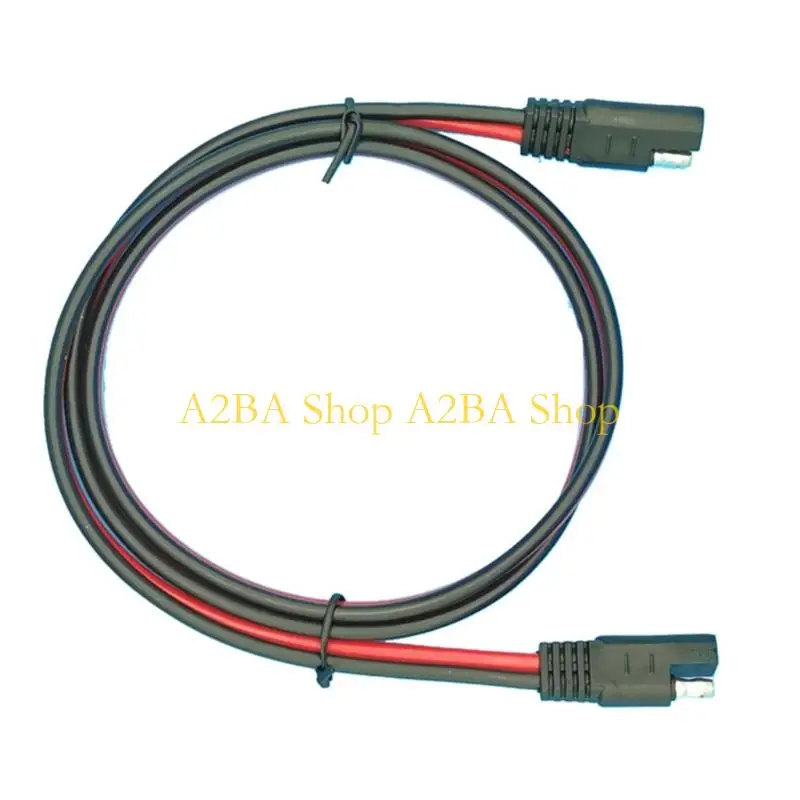 A2BA High Conductivity SAE to SAE Solar Connectors Cable for Fast Solar Powered Charging Wear Resistance Easy Installation