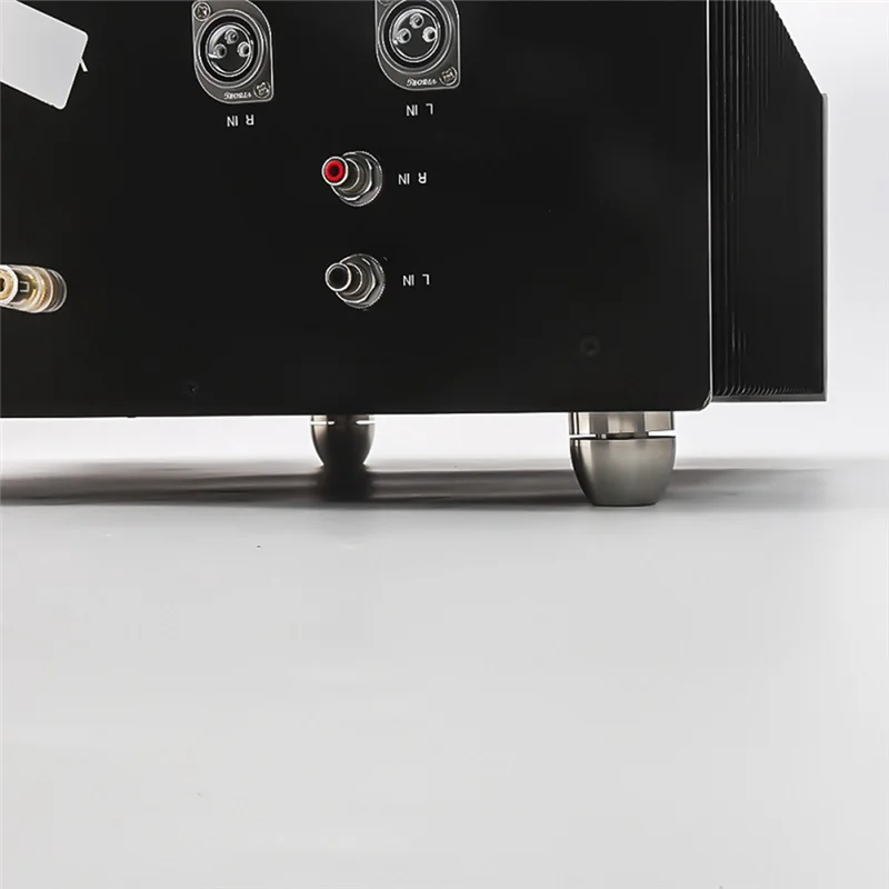 Hi-Fi 4 шт. 33X30 мм шарик с винтом M8, амортизирующая подставка для ног, подставки для динамиков, усилитель, серебристый, простая установка