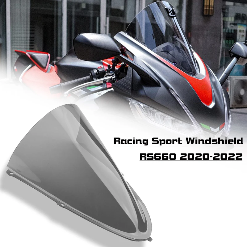 

2024 RS 660 Motorcycle Racing Sports Front Screen windshield Fairing windshield For Aprilia RS660 2020 2021 2022 2023