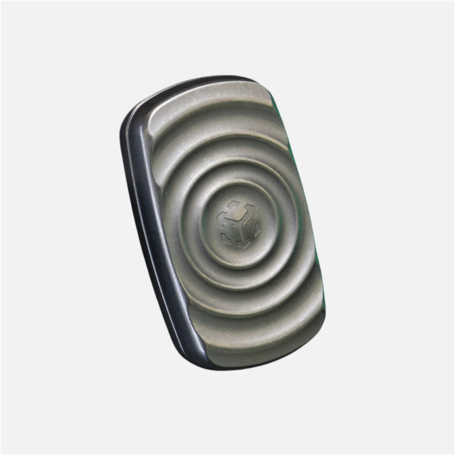 JUZHEN EDC Magnetic Fidget Slider Titanium alloy Fingertip Gyro Decompression Toys Black Technology Gift