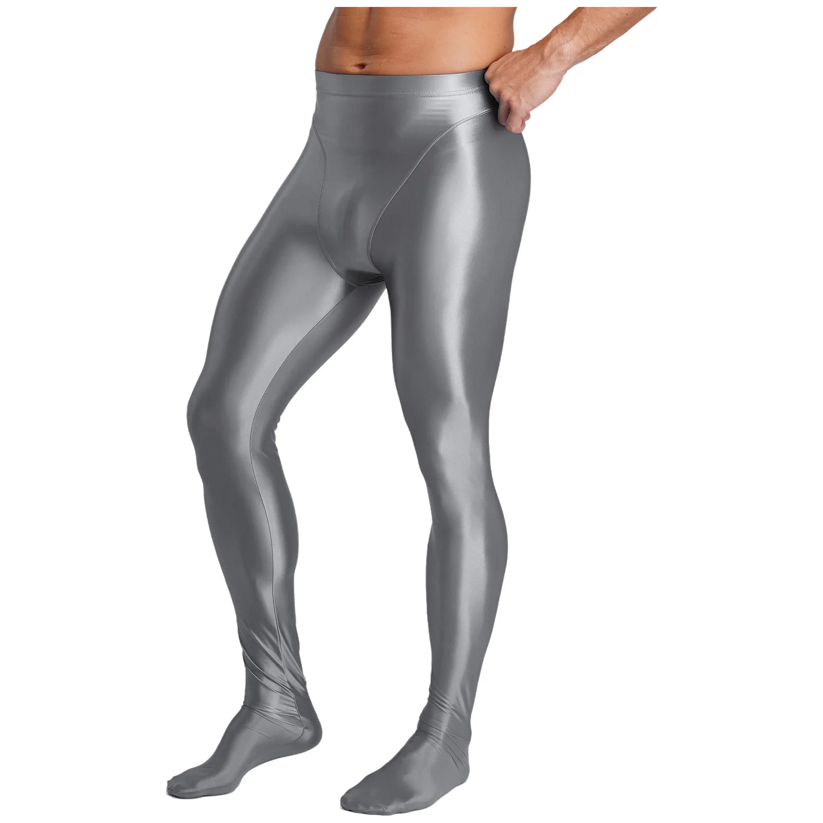 

Мужские однотонные эластичные леггинсы для взрослых, колготки, брюки, чулки с высокой талией, колготки для йоги, фитнеса, спортивные трусы