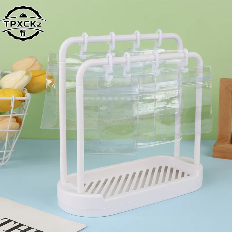 Display Stand Simple Jewelry Storage Badge Organizer MultiFunctional Storage Rack Collectibles Figurines Ornament Rack Christmas view 4