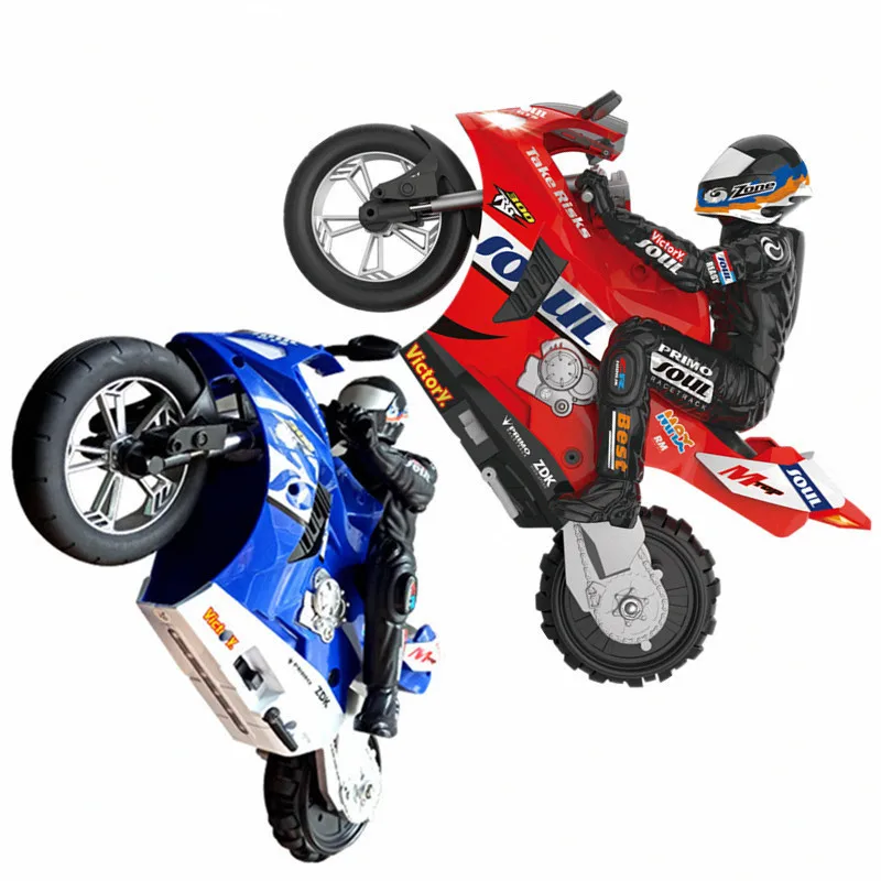 New 1:16 Rc Motorcycle Motorcycle High Speed Drift Spin Stunt Standing Multi-Gear Large Electric Remote Control Car Kid Gift