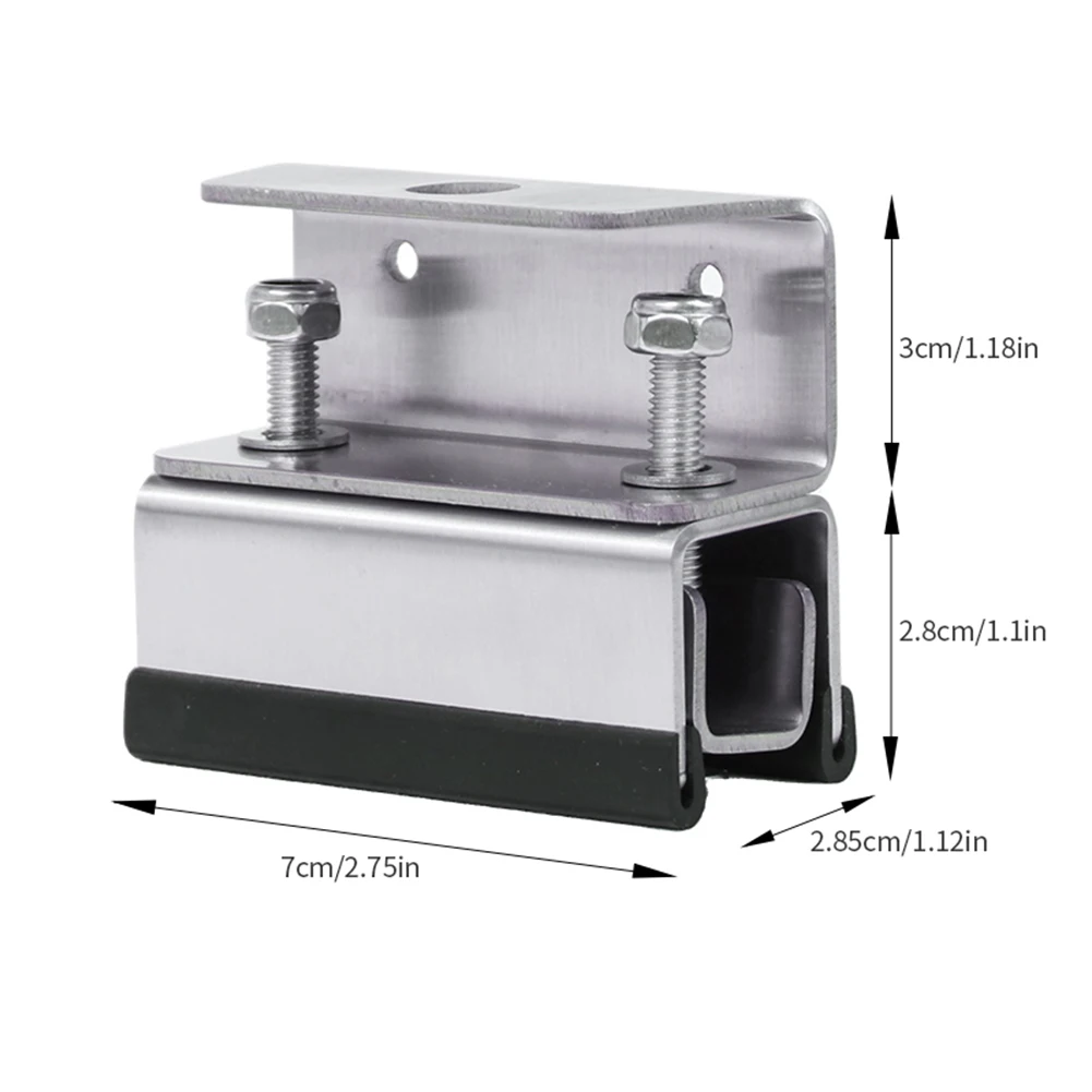 4PCS Van Roof Rack Mount Kit For PROMASTER For Boxer For DUCATO For JUMPER Stainless Steel RVs Photovoltaic Brackets Roof Racks