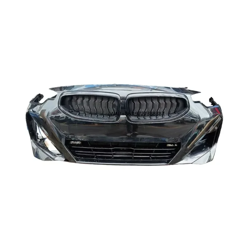 For New 2 Series G42 Original Front Nose Assembly Front Bumper Grille Headlight Fog Lamp Water tank Frame Condenser Beam