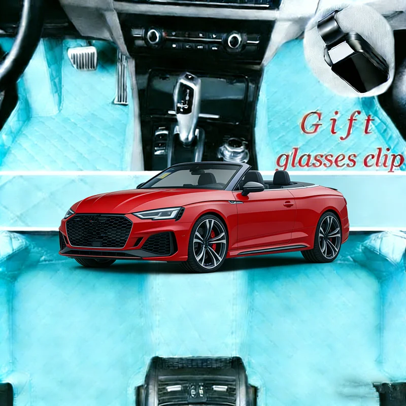 

Custom Fit For Audi RS5 8T 2010-2017 Cabriolet Waterproof Car Floor Mats Car Accessories Carpets Covers Left /Right Hand Drive