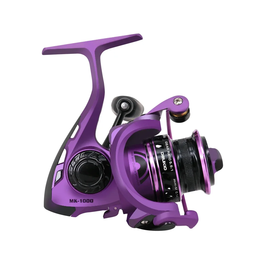 Wholesale baitcasting 5+1BB Spinning Fishing Reel 1000 series rock fishing reel spinning wheel