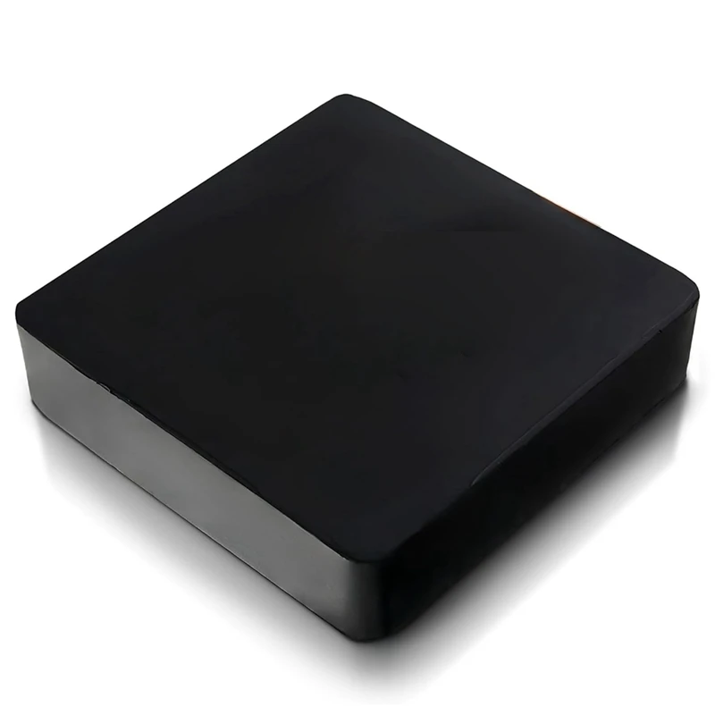 

Rubber Bench Block For Jewelry Making - 4In X 4In Solid Rubber Block Jewelers Bench Block For Hammering, Shaping,Chasing