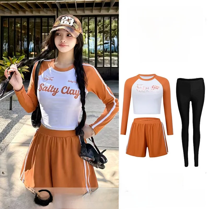 2026-women's-two-piece-swimming-costume-long-sleeve-jellyfish-suit-for-swimming-club-sun-protection-slimming-tummy-covering