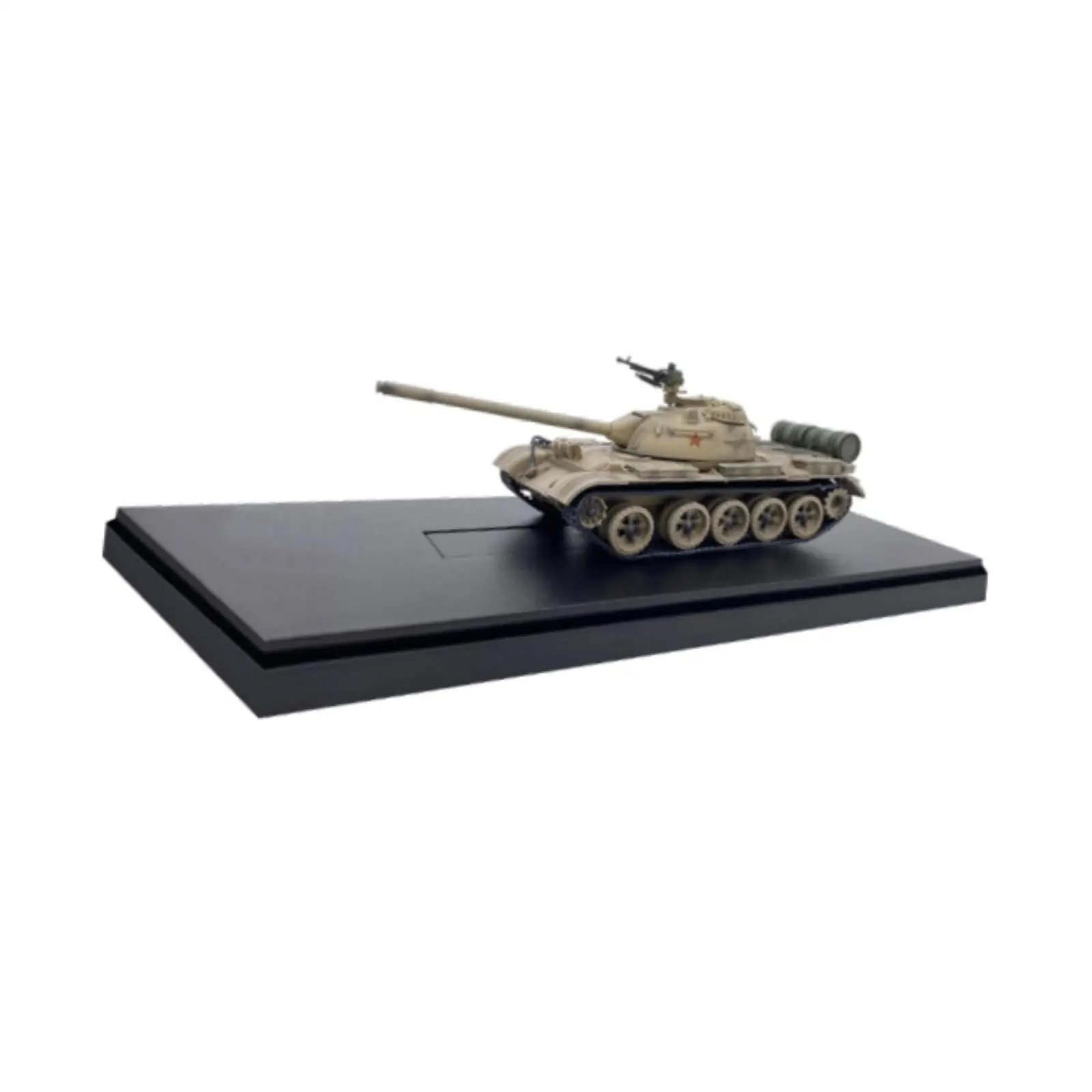 1/72 Heavy Tank Model, Collectibles Adults Gifts, Simulation Ornament Desktop Decor Mini Vehicle for Bookshelf TV Cabinet