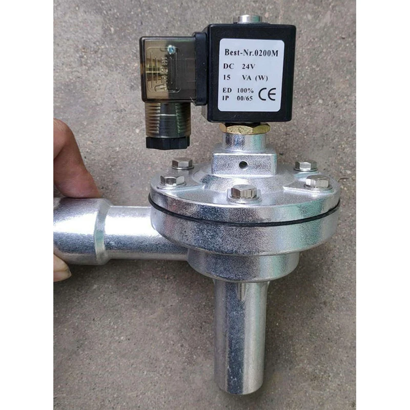 

Right Angle Long Pipe Type Electromagnetic Pulse Valve for Dust Collector AMF-Z-20A DMF-Z-20A DN20 3/4" AC220V DC24V DCF-2L-B