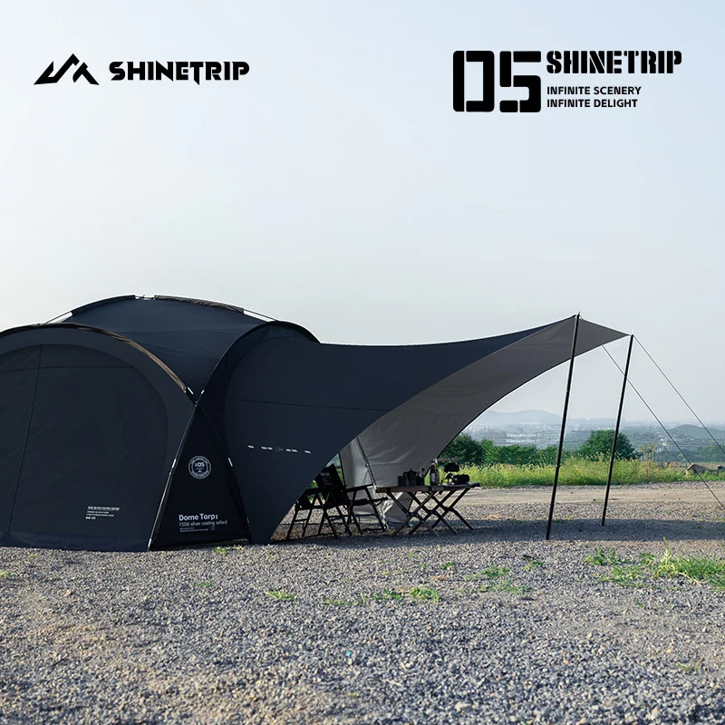 ShineTrip Dome: A Melhor Escolha para Viagens ao Ar Livre com Proteção Contra Chuva e Sol