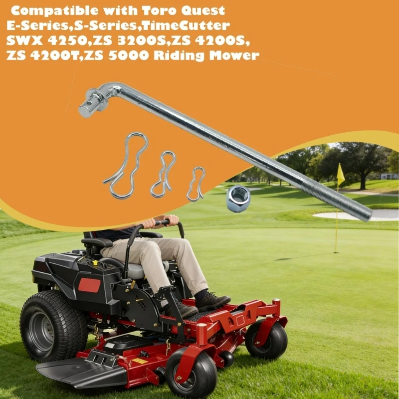 Universal Deck Installation Bar For Series And Stand On Mowers Deck Belt Rod