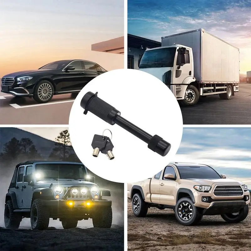 Dumbbell Trailer Lock Hitch Pin Lock Trailer Pin Lock Hitch Locking Pin Towing Hitch Locks Receiver Pin Trailer Lock for cars