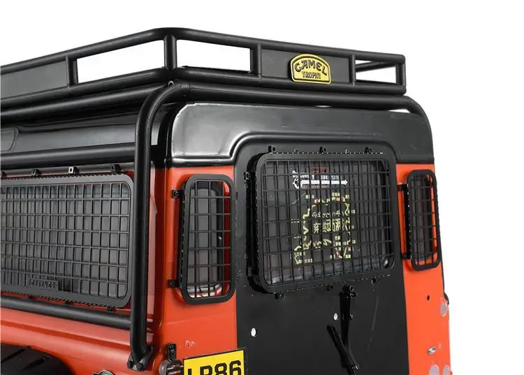 Pour Trax Trx4 Defender 82056-4 maille de fenêtre tridimensionnelle en métal Trx-4, maille de fenêtre latérale, maille de fenêtre arrière