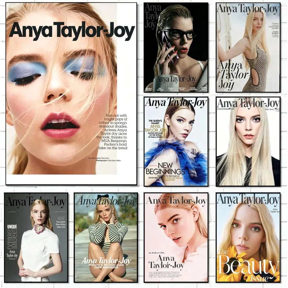 person Anya Taylor‑Joy Poster Poster HD Print Unframed Heartwarming Style Wall Art Home For Living Room Bedroom Background Decor
