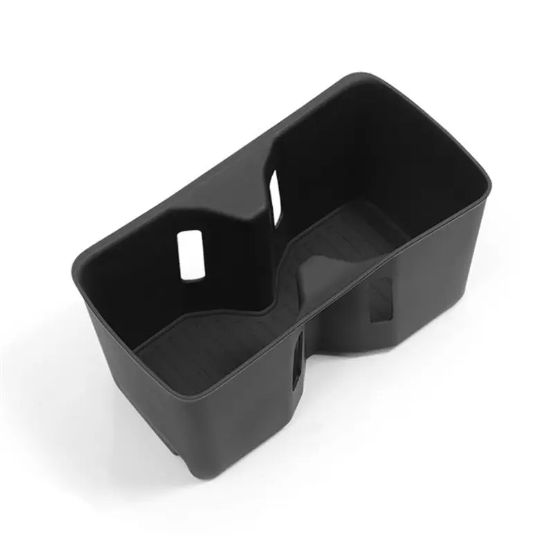 

A66P-автомобильный держатель для стакана с водой, центральный контроль, держатель для напитков, силиконовый лоток для хранения для Santa Fe 2024, аксессуары для интерьера