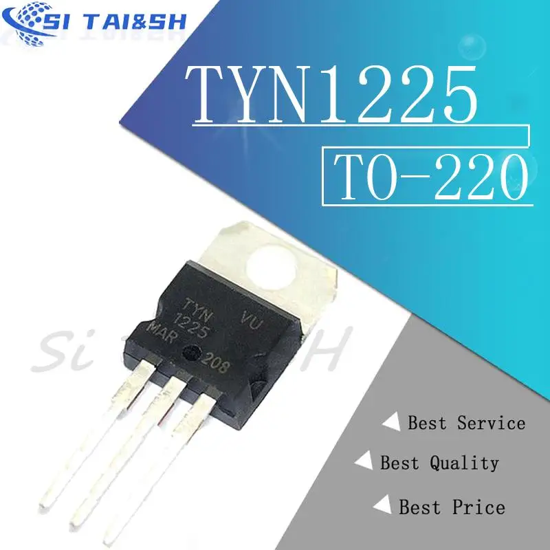 

Si Tai&SH 10 шт./лот TYN1225 1225 симисторный тиристор 1200 В 25 А новый оригинальный продукт система данных